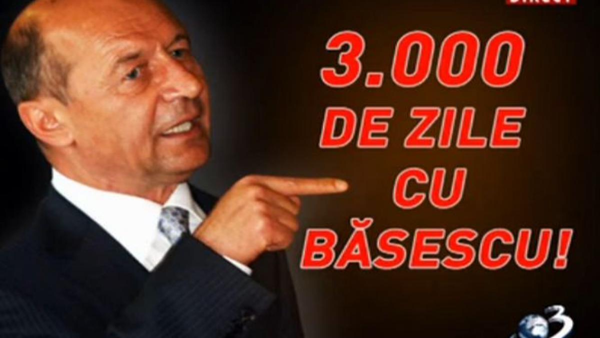 3.000 de zile cu Traian Băsescu. Ce a făcut și ce nu a făcut cât timp a stat ”la cârma” țării