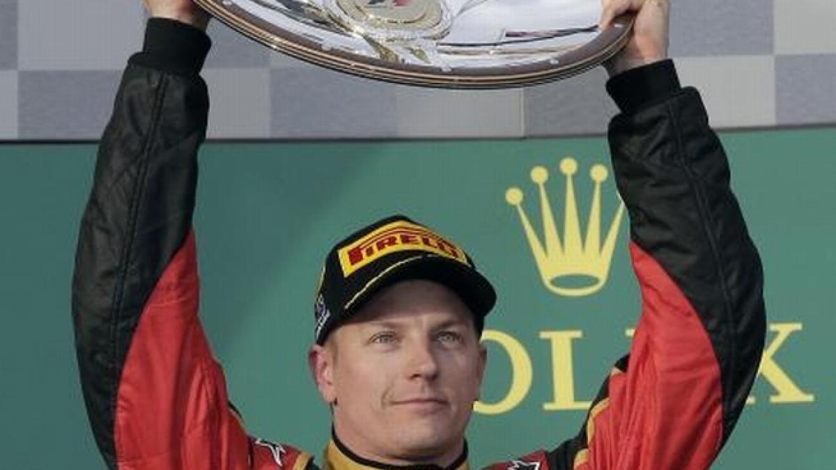 Kimi Raikkonen a câştigat Marele Premiu al Australiei