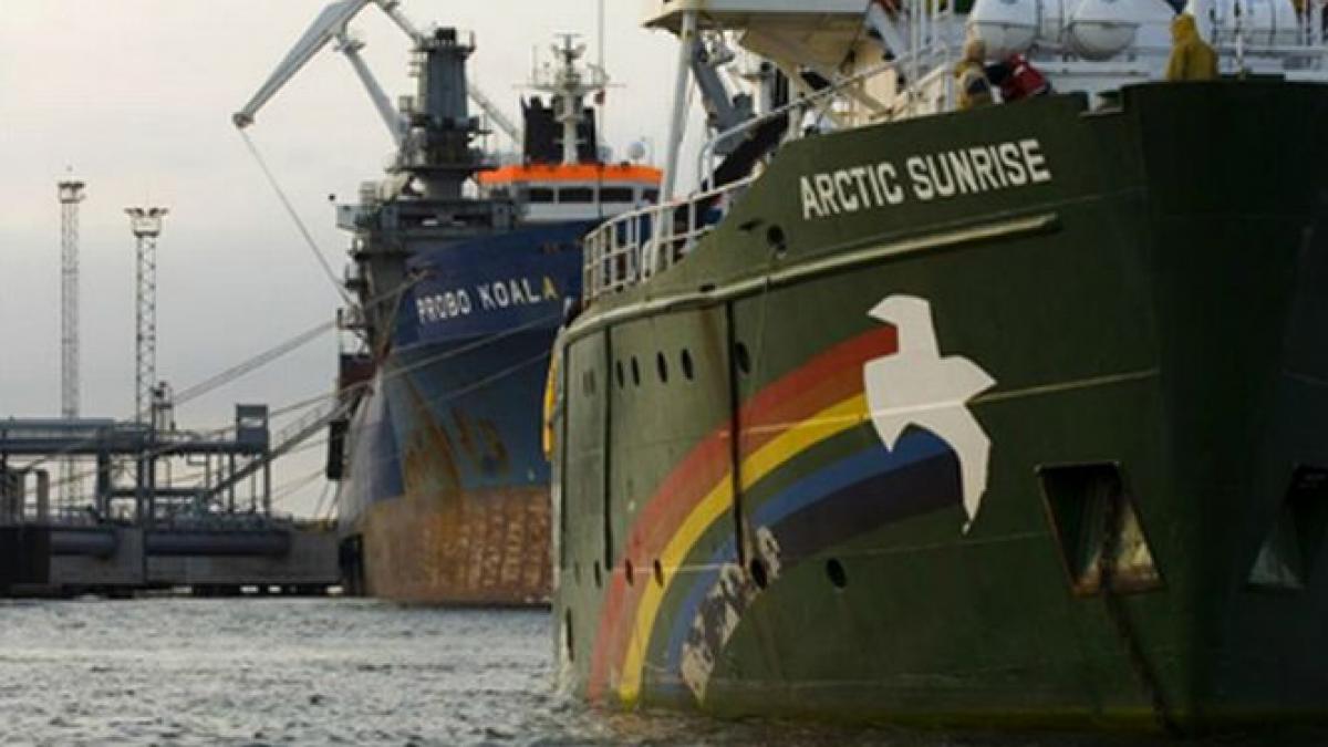 Vasul Greenpeace a ancorat în Portul Constanţa. Vezi cu ce mesaj a venit în România cea mai mare organizaţie de protecţie a mediului 