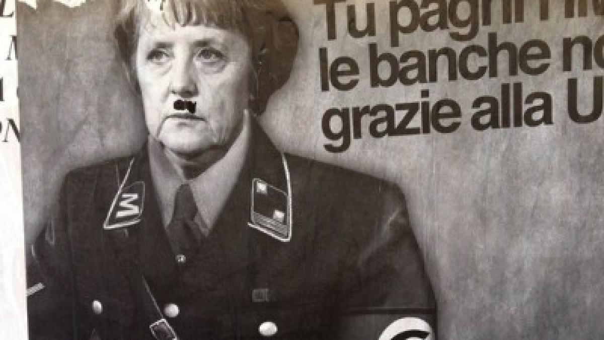 El Pais a comparat-o pe Angela Merkel, cancelarul german, cu Adolf Hitler 