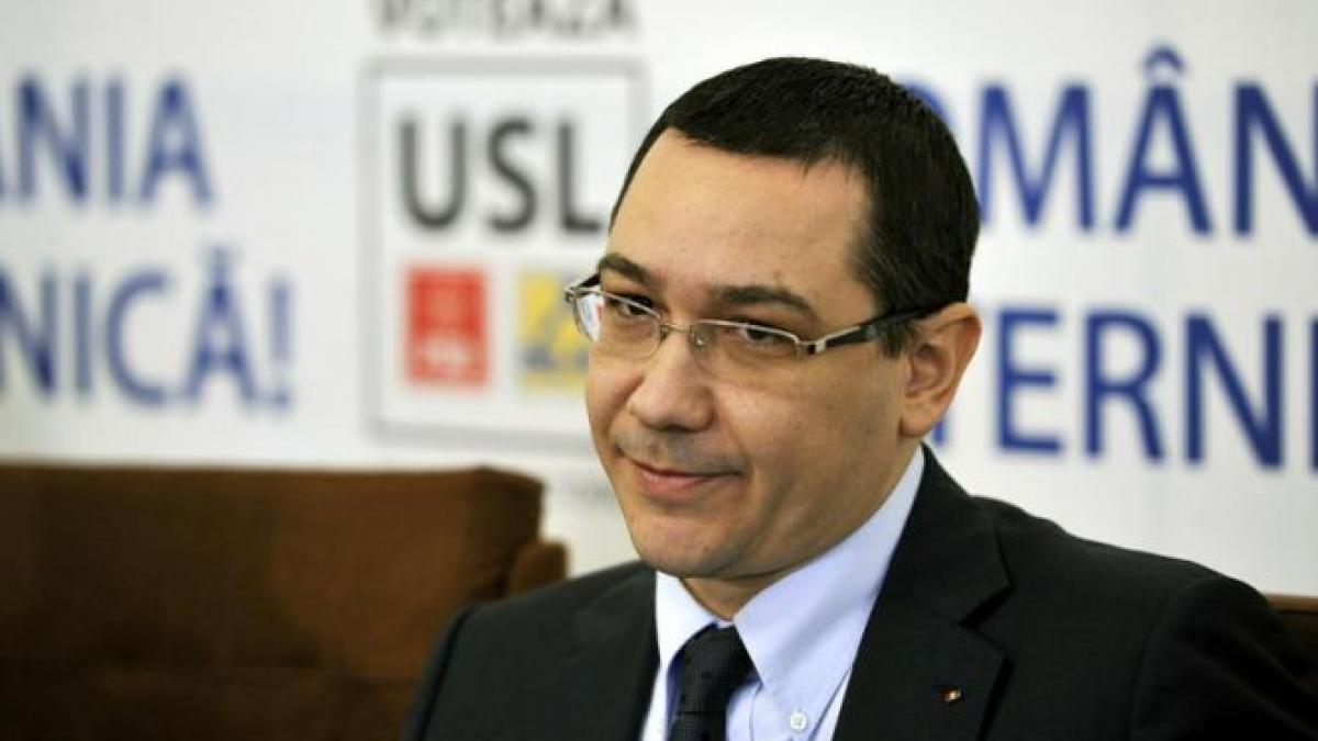 Premierul Victor Ponta, interimar la Justiţie, după ce a discutat cu preşedintele Băsescu