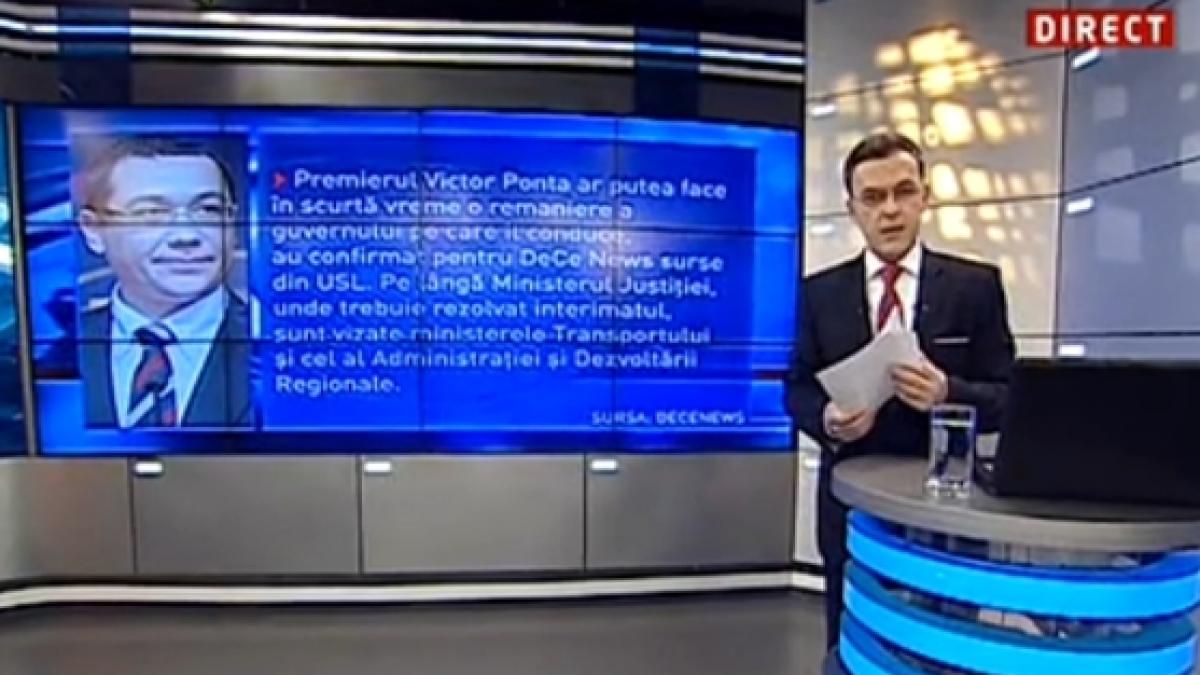 Subiectiv: Ponta pregăteşte o remaniere, la presiunea Bruxelles-ului. Vezi ministerele vizate