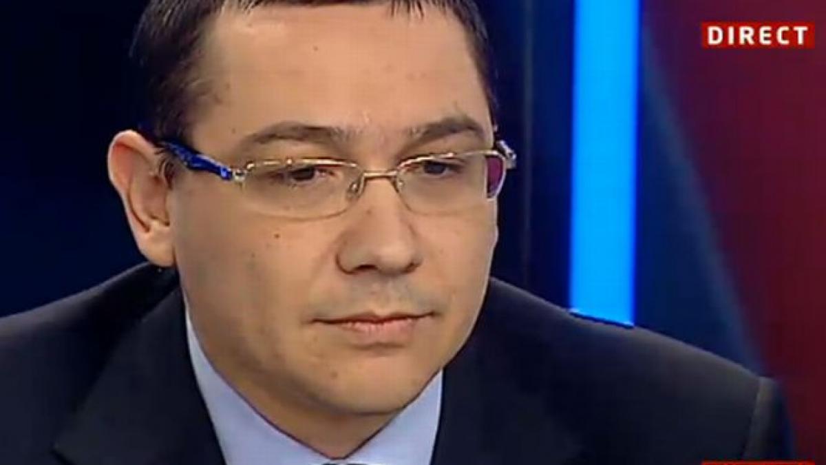 Victor Ponta: NU DEMISIONEZ dacă şefa DNA va fi Kovesi