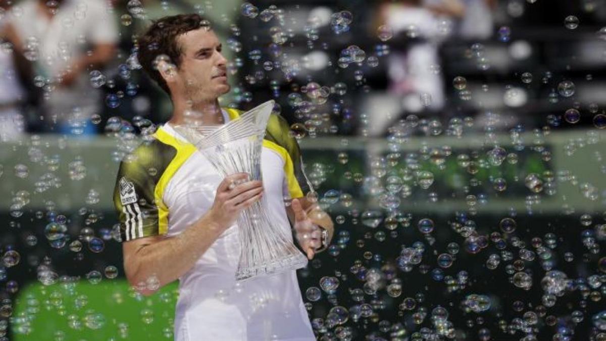 Andy Murray a câştigat Mastersul de la Miami şi a urcat pe locul 2 în clasamentul mondial