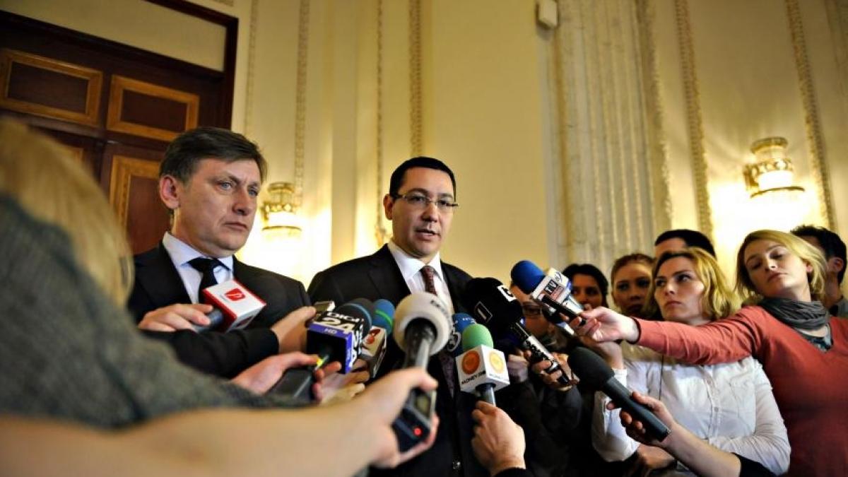 Ponta: Sunt solidar cu liberalii. Dar îmi asum deciziile luate, nu mă spăl pe mâini ca Pilat din Pont