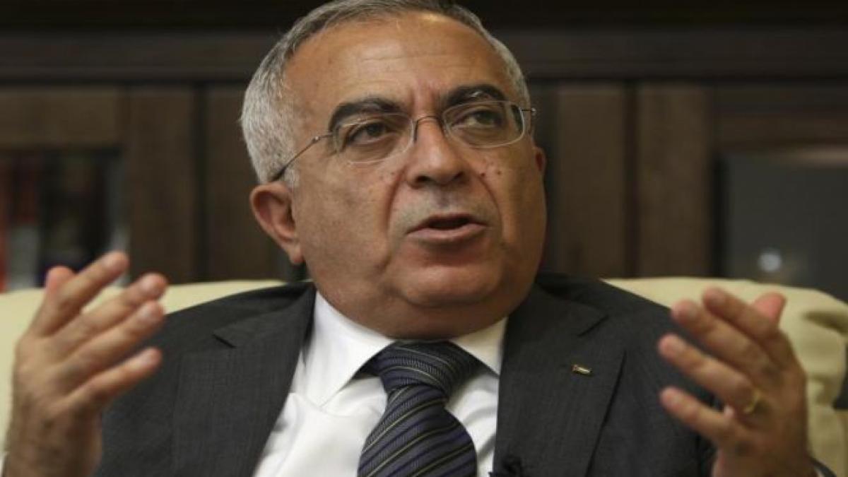 Premierul palestinian Salam Fayyad a fost spitalizat