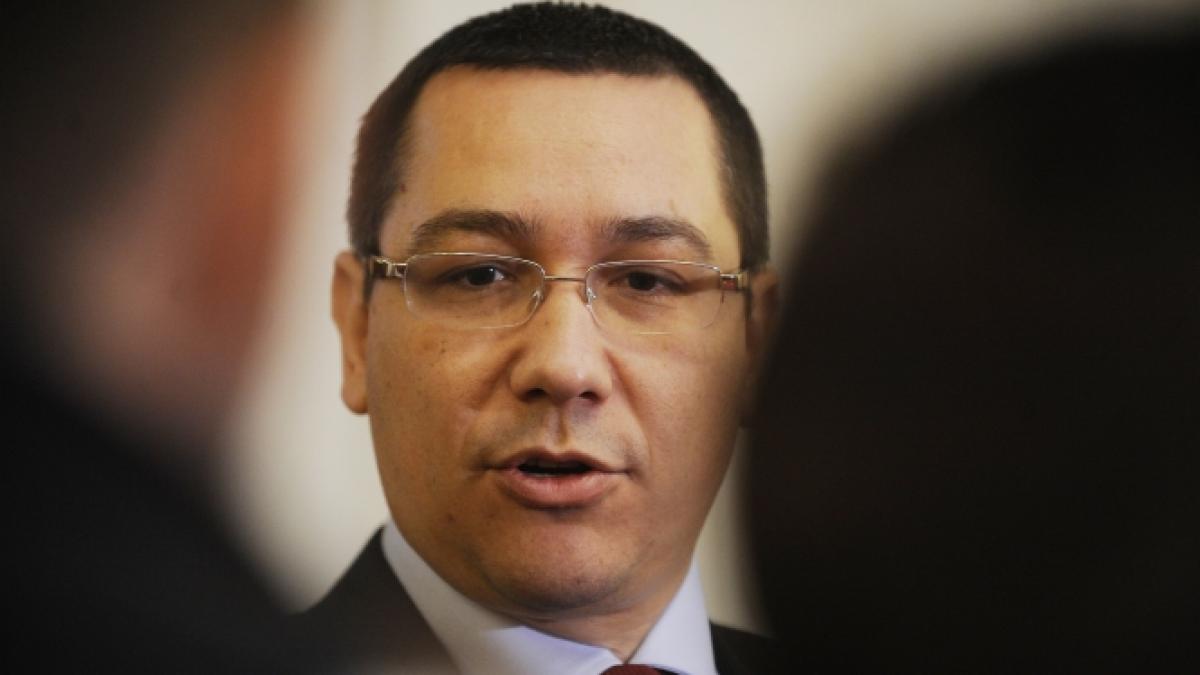 Ponta, despre portretul-robot al viitorului ministru al Justiţiei: Nu va fi dintre membrii de partid cunoscuţi