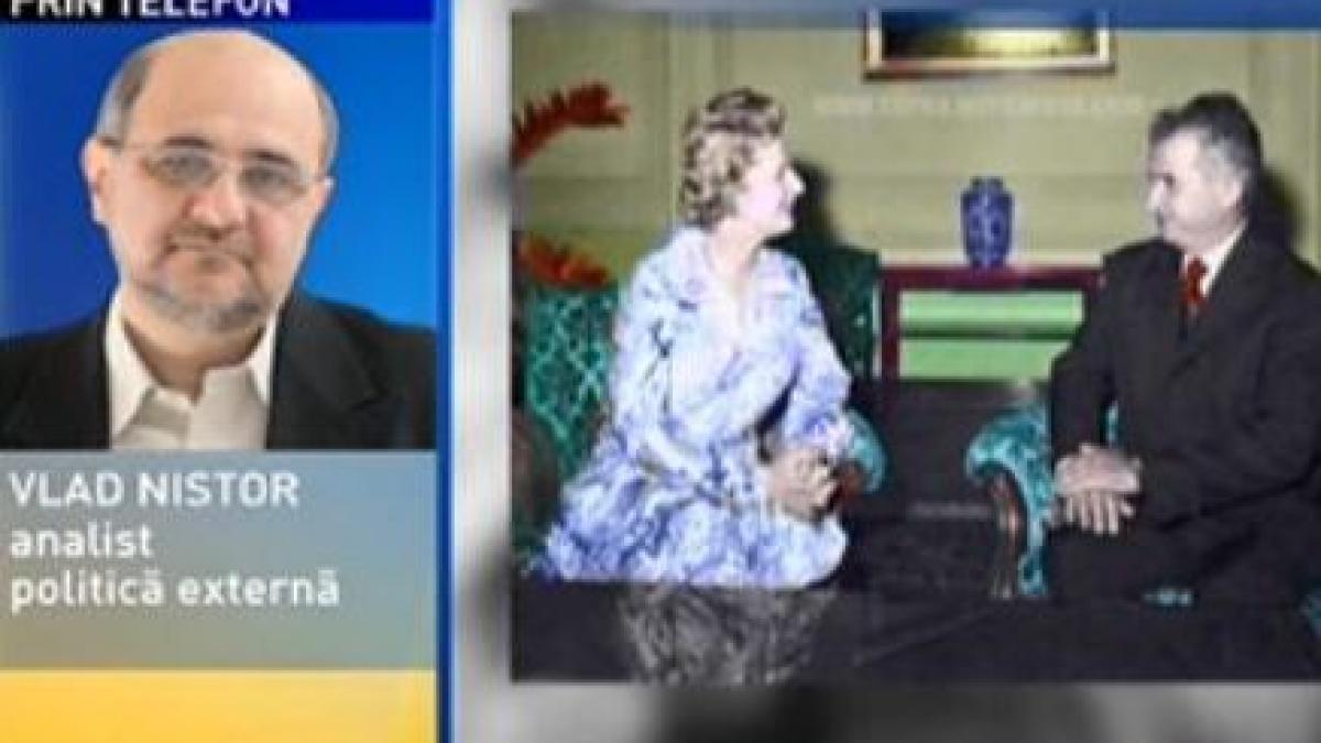 Vlad Nistor: Fără Margaret Thatcher, SUA nu ar fi ajuns să aibă poziţia dominantă de la sfârşitul Războiului Rece