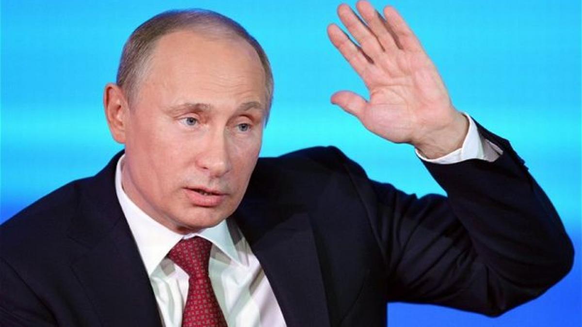 Vladimir Putin: &quot;Aprovizionarea cu arme în Siria ar trebui oprită&quot;