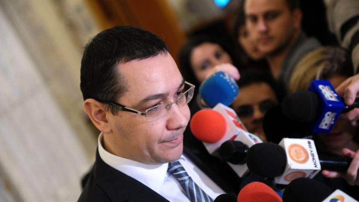 Ponta: Candidez la preşedinţia PSD la Congresul din 19-20 aprilie 