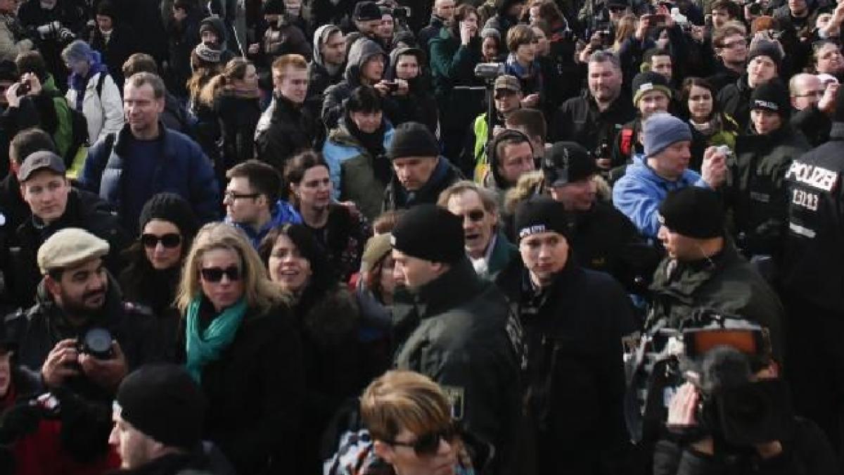 Germania. Aproximativ 10.000 de persoane au protestat împotriva extremismului de dreapta