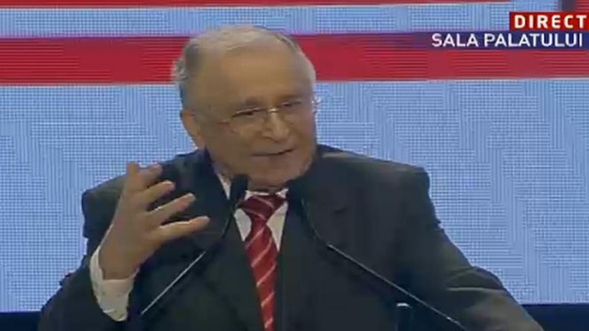 Discursul lui Ion Iliescu de la Congresul PSD. &quot;Se schimbă generaţiile&quot;