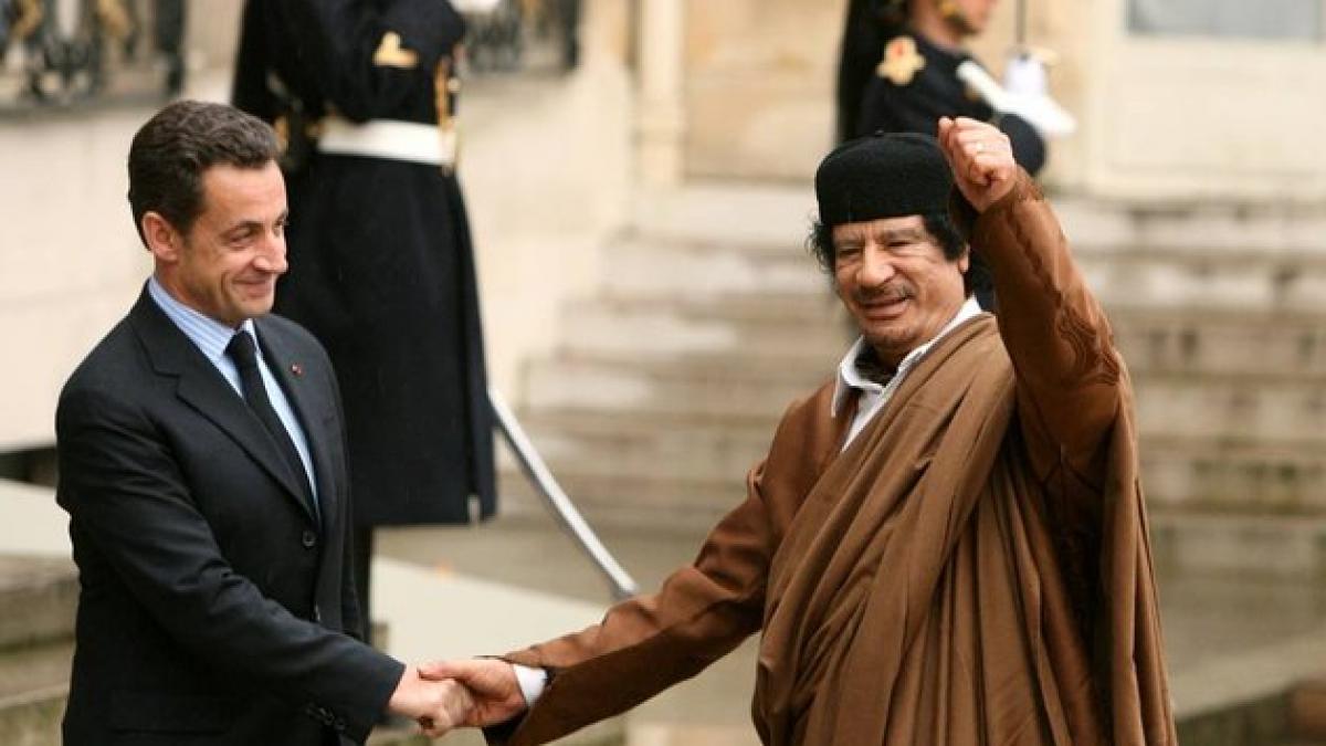 Gaddafi, finanţatorul din umbră al campaniei lui Sarkozy. O anchetă judiciară a fost deschisă în Franţa