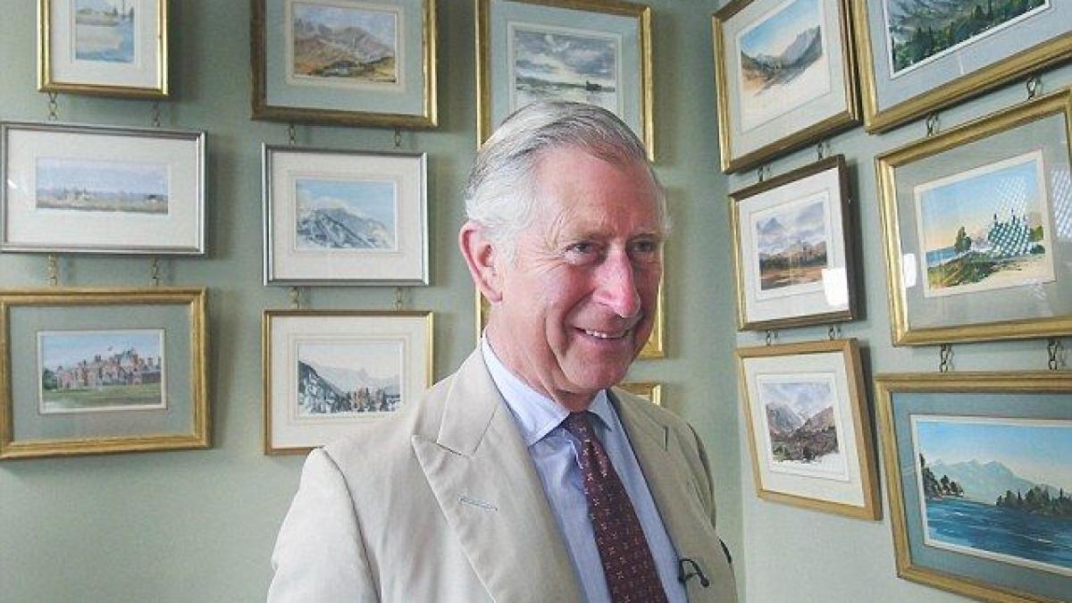 Artă regală! Tablouri în acuarelă pictate de prinţul Charles, prezentate într-o expoziţie online