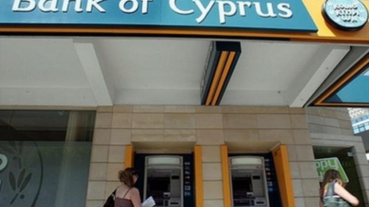 Depozitele sucursalei Bank of Cyprus vor fi transferate la Marfin Bank