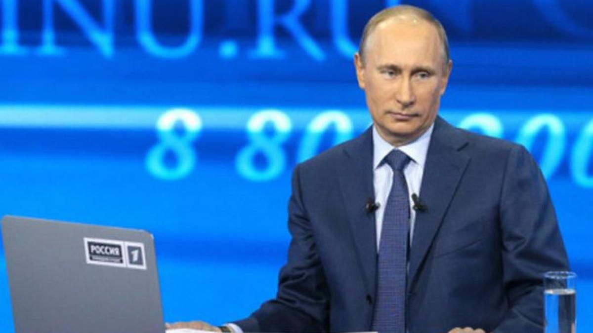 Putin: &quot;Când noi ne luptam cu TERORIŞTII, mulţi politicieni şi jurnalişti occidentali îi numeau REBELI şi îi ajutau&quot;