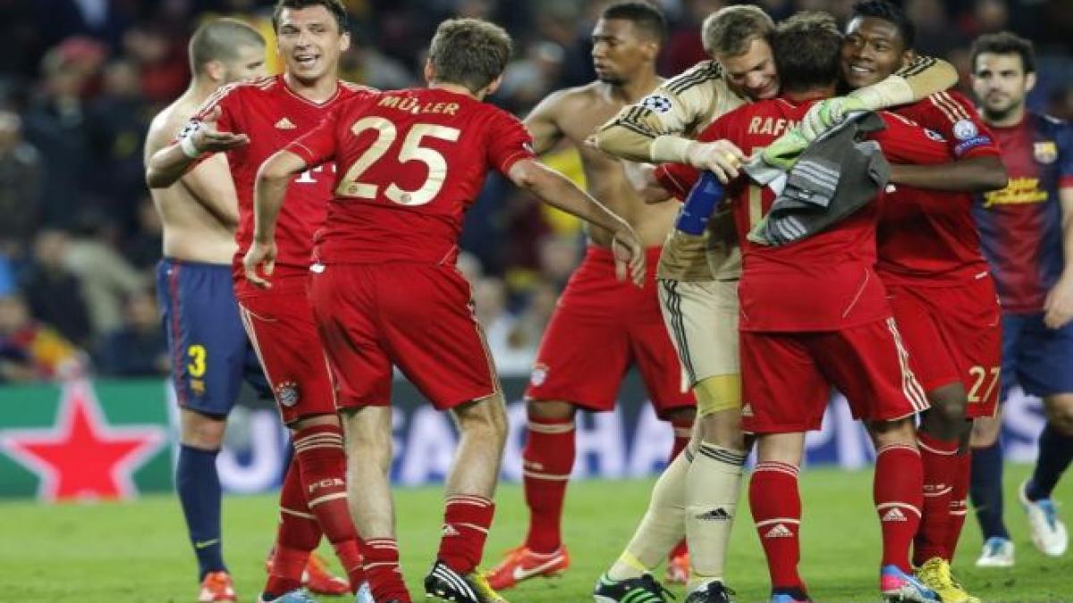 Bayern Munchen s-a calificat în finala Ligii Campionilor, după ce a câştigat şi returul cu FC Barcelona, scor 3-0