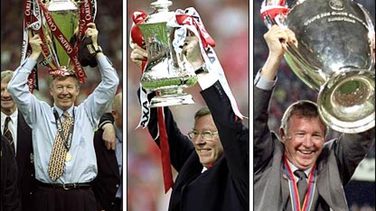 Sir Alex Ferguson şi-a anunţat retragerea din funcţia de manager al lui Manchester United