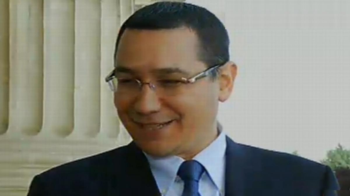 Premierul Ponta, de Ziua Europei: Felicit Antena 3 pentru ideea de a face un drapel uriaş pe măsura Palatului Parlamentului