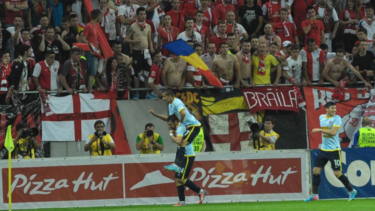 Steaua a obţinut a cincea victorie consecutivă în faţa lui Dinamo, scor 2-0