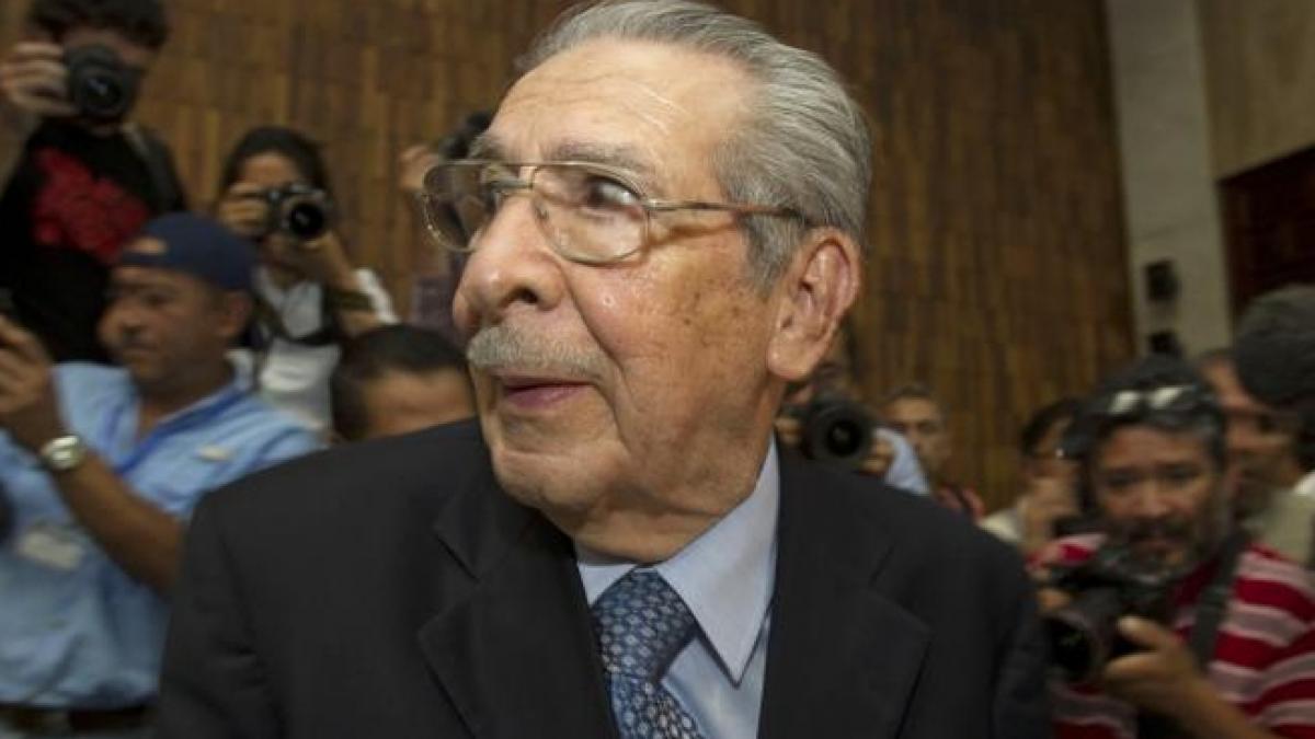 Guatemala. Fostul dictator Efrain Rios Montt, condamnat la 80 de ani de închisoare