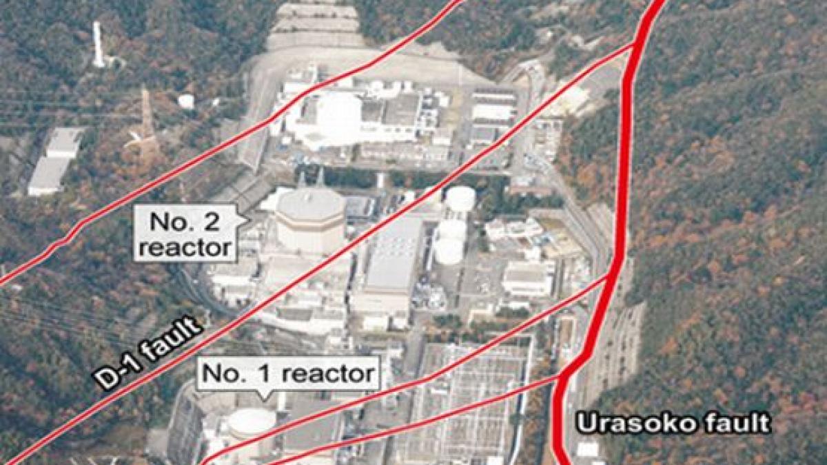 Falie activă, descoperită sub un reactor nuclear japonez. Experţii niponi evaluează riscurile