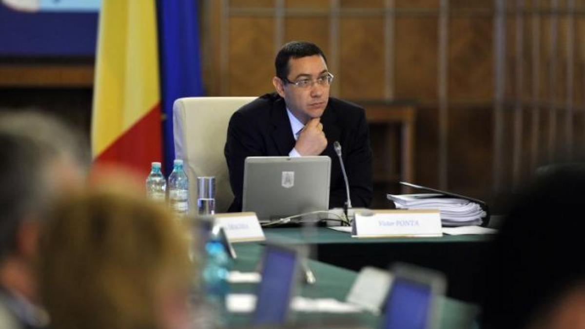 Premierul Victor Ponta va participa la ceremonia de instalare a noilor şefi de la Parchete