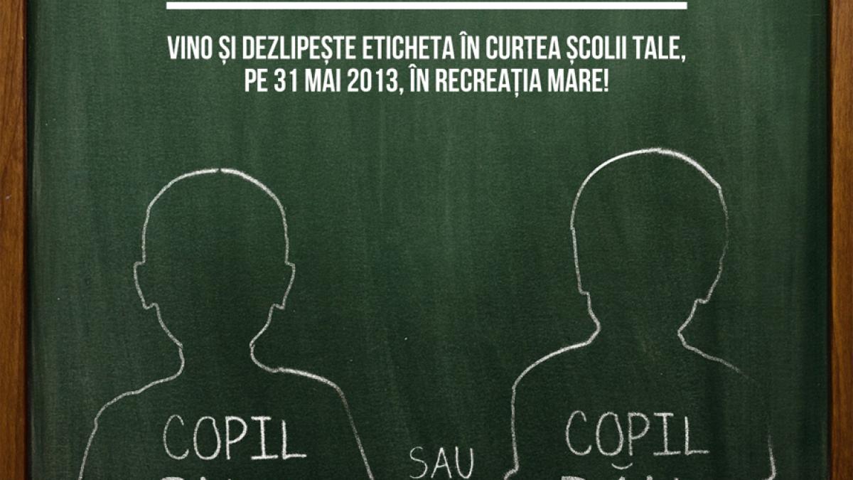 Cel mai mare flash mob împotriva violenței la adresa copiilor, în școlile și grădințele din țară: “Copiii crescuți fără etichete se fac Oameni Mari!”