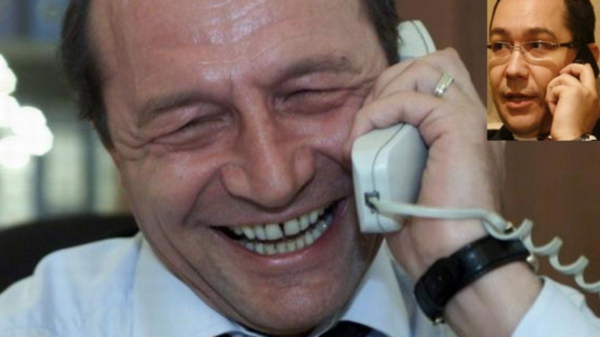 Discuţie telefonică între premierul Ponta şi preşedintele Băsescu. Ce au vorbit cei doi