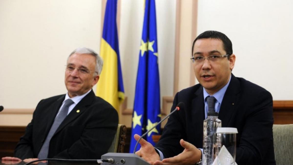 Mugur Isărescu şi Victor Ponta, în topul încrederii românilor