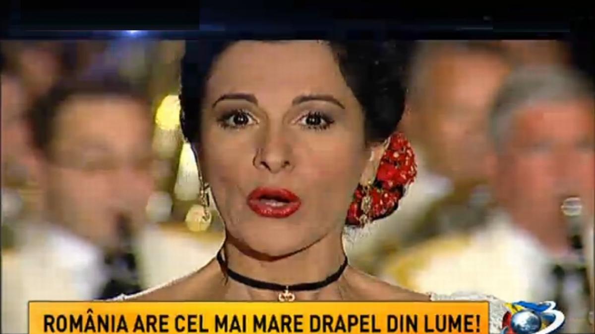 &quot;Este cea mai emoţionantă zi pe care o trăiesc în România din toată cariera mea&quot;. Angela Gheorghiu, despre Ridicarea Drapelului