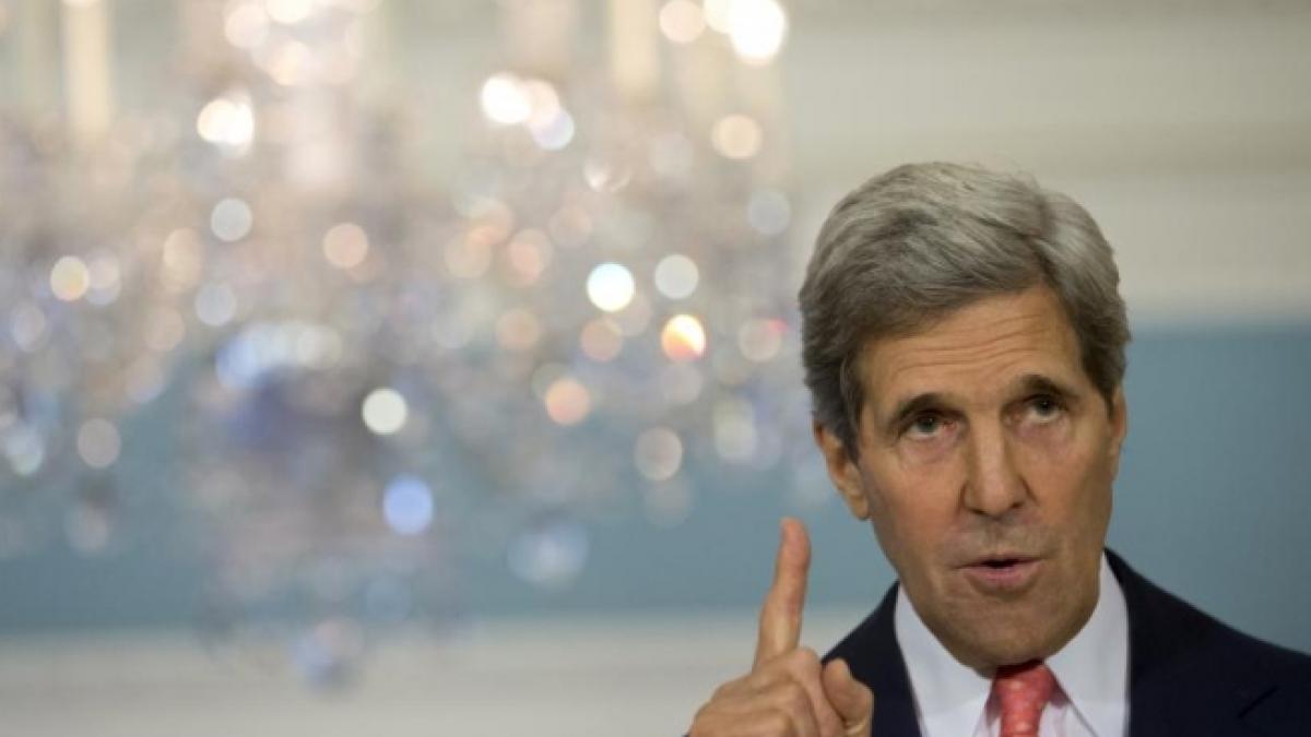 John Kerry apără legalitatea loviturilor cu drone împotriva talibanilor şi teroriştilor