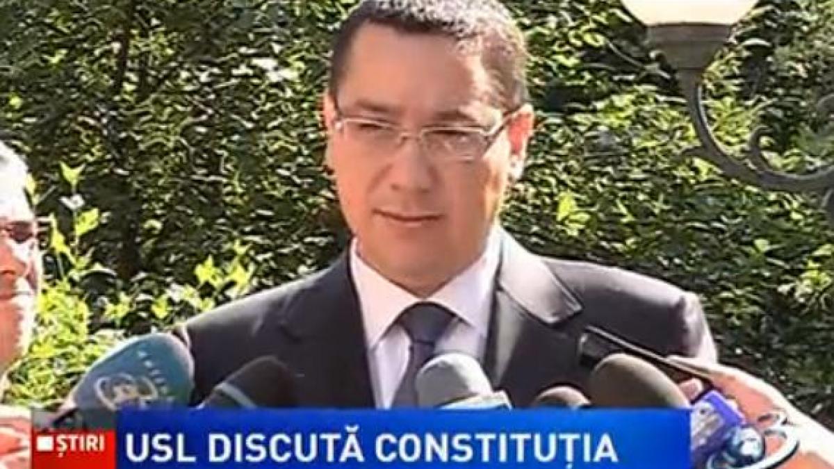 Victor Ponta: Categoric vor vota şi cei din PSD pentru interzicerea traseismului