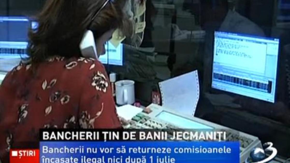 Băncile speră în continuare că vor scăpa de returnarea comisioanelor încasate ilegal 