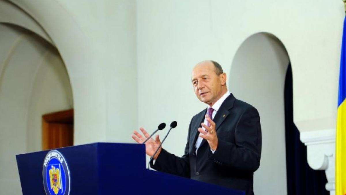 Traian Băsescu, despre căsătoriile între persoane de acelaşi sex: Fiecare face ce vrea cu viaţa lui