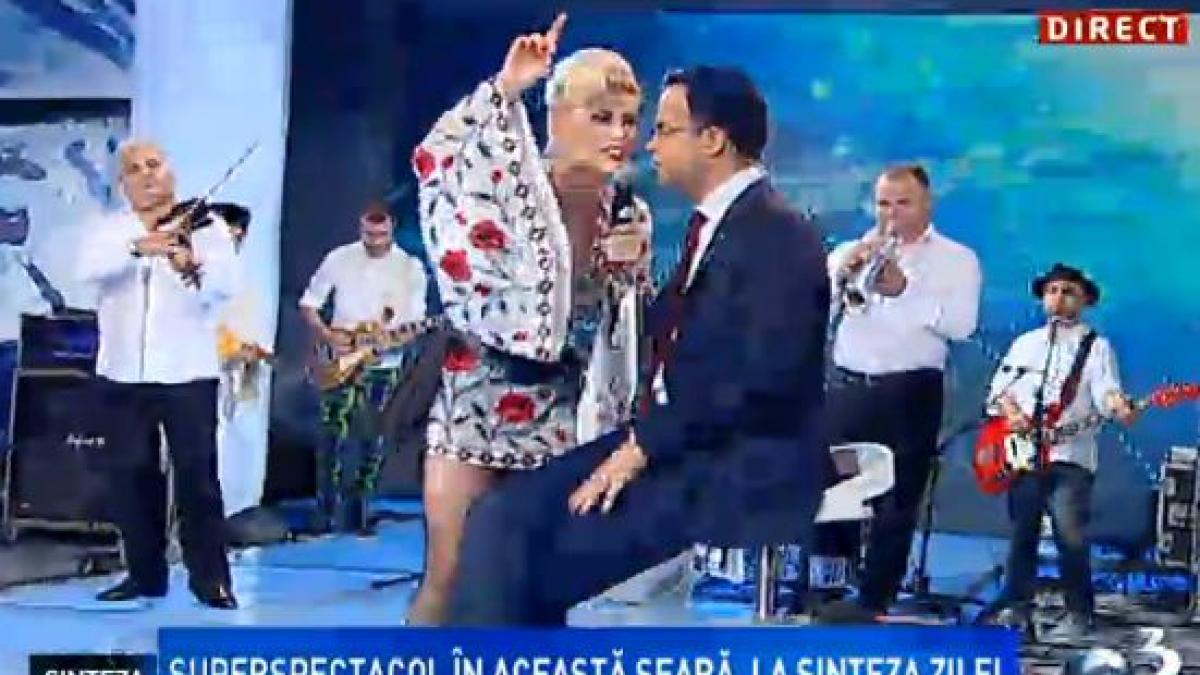 Loredana, spectacol 100% în ediţia specială &quot;Sinteza zilei&quot;  