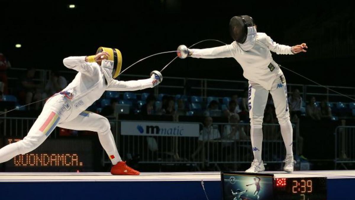 Echipa feminină de spadă a României a cucerit medalia de argint la Campionatele Europene de scrimă