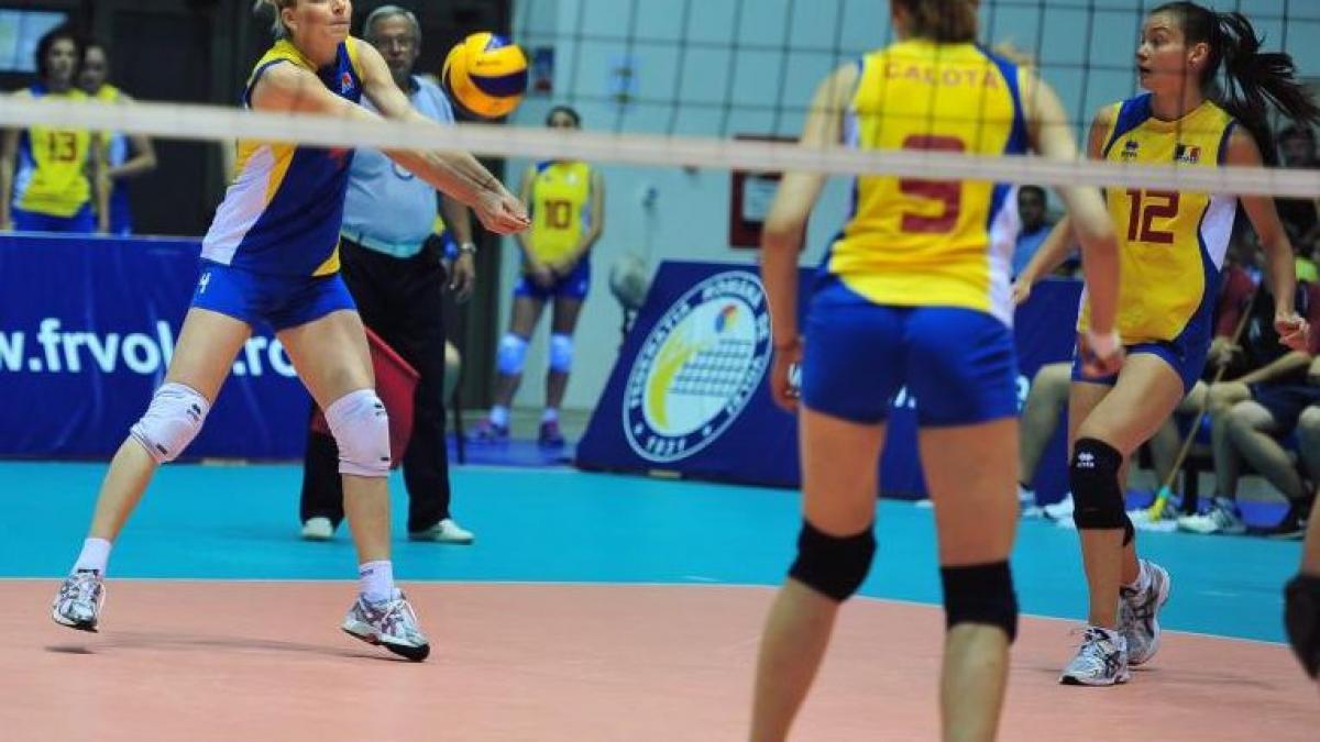 Naţionala de volei feminin a României a învins Bulgaria, scor 3-2, în grupa A a Ligii Europene