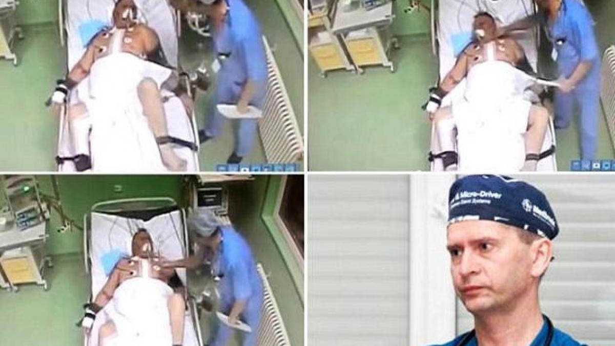 Imaginile care au şocat Rusia. Un pacient, operat pe cord deschis, luat la PALME de medicul chirurg. &quot;Îmi vorbise urât&quot;