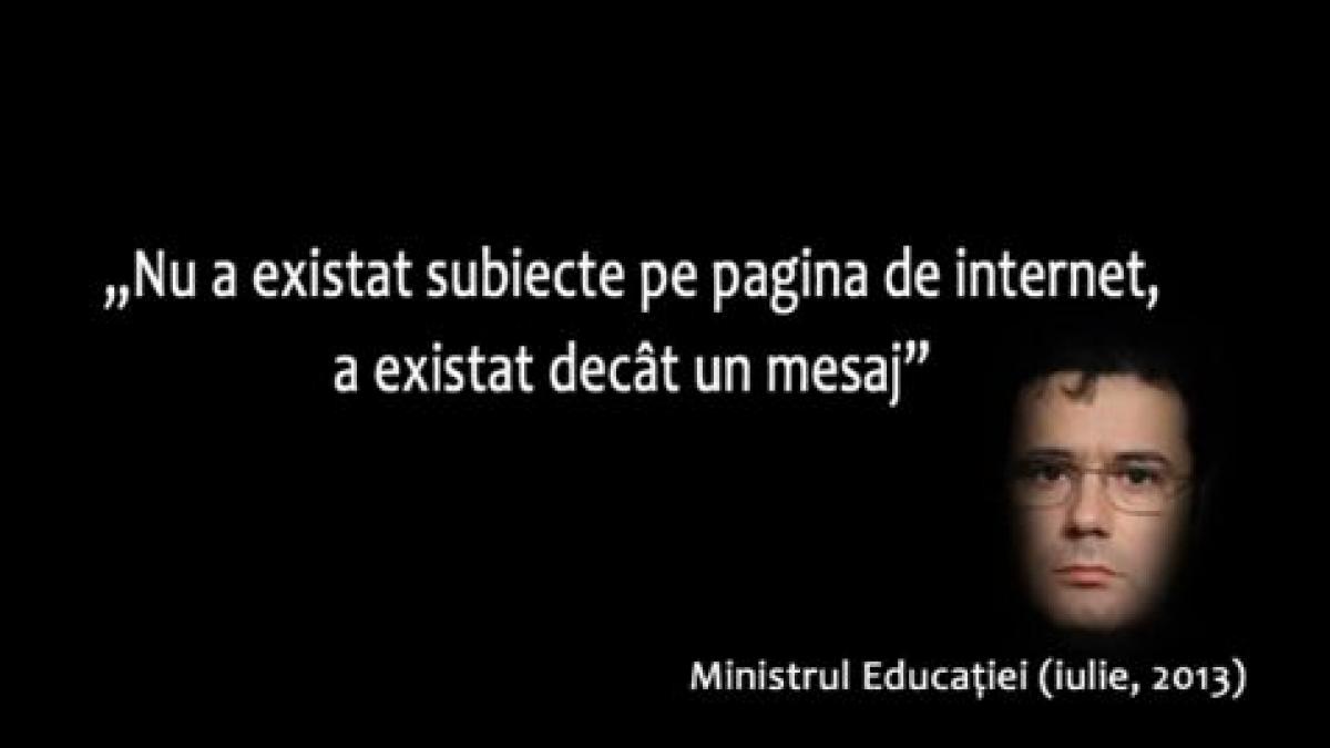 De ce este certat ministrul Educaţiei cu limba română? Mircea Badea: Pricopie e negativist din fire