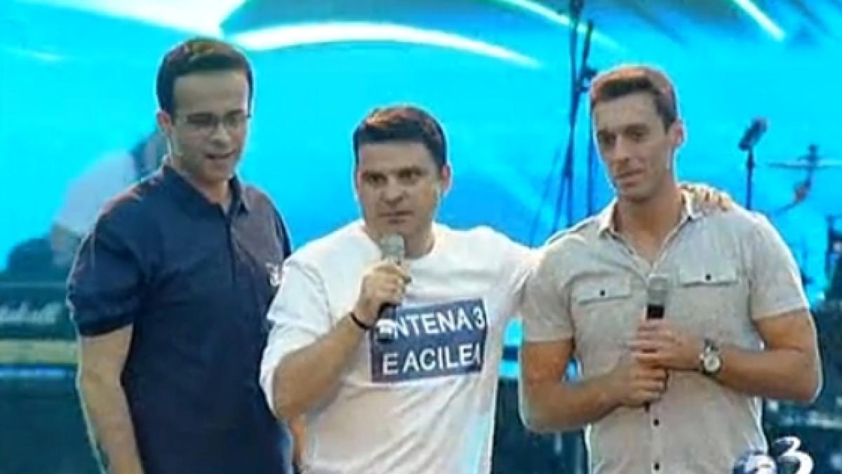 Radu Tudor şi un &quot;Cantec pentru Oltenia&quot;: Antena 3 e acilea!