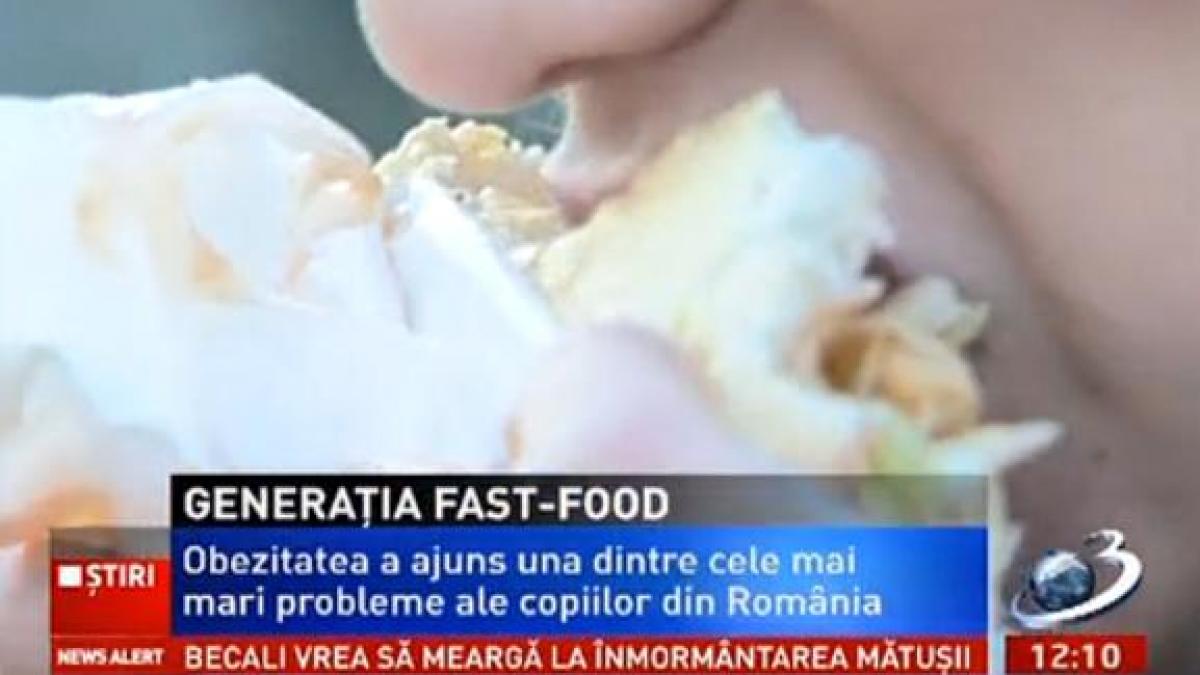 Obezitatea, una dintre marile probleme ale copiilor din România