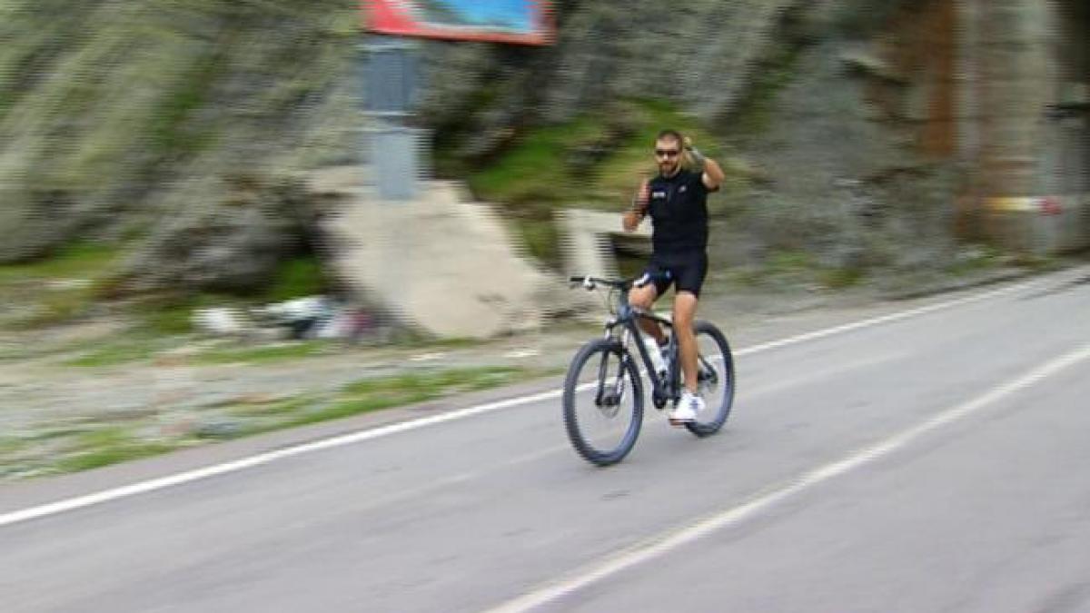 A doua provocare Income Challenge: Transfăgărăşanul pe bicicletă. Sâmbătă, la Income