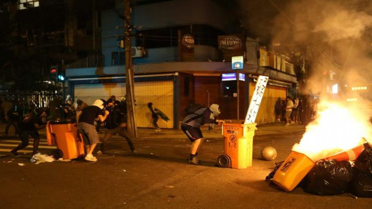 Proteste şi acte de vandalism la Rio, cu cinci zile înainte de sosirea papei Francisc