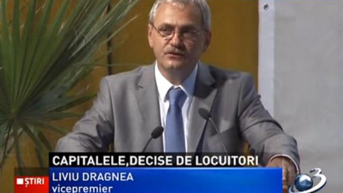 Liviu Dragnea: Bucureştiul ar putea să nu fie reşedinţa viitoarei regiuni din care va face parte