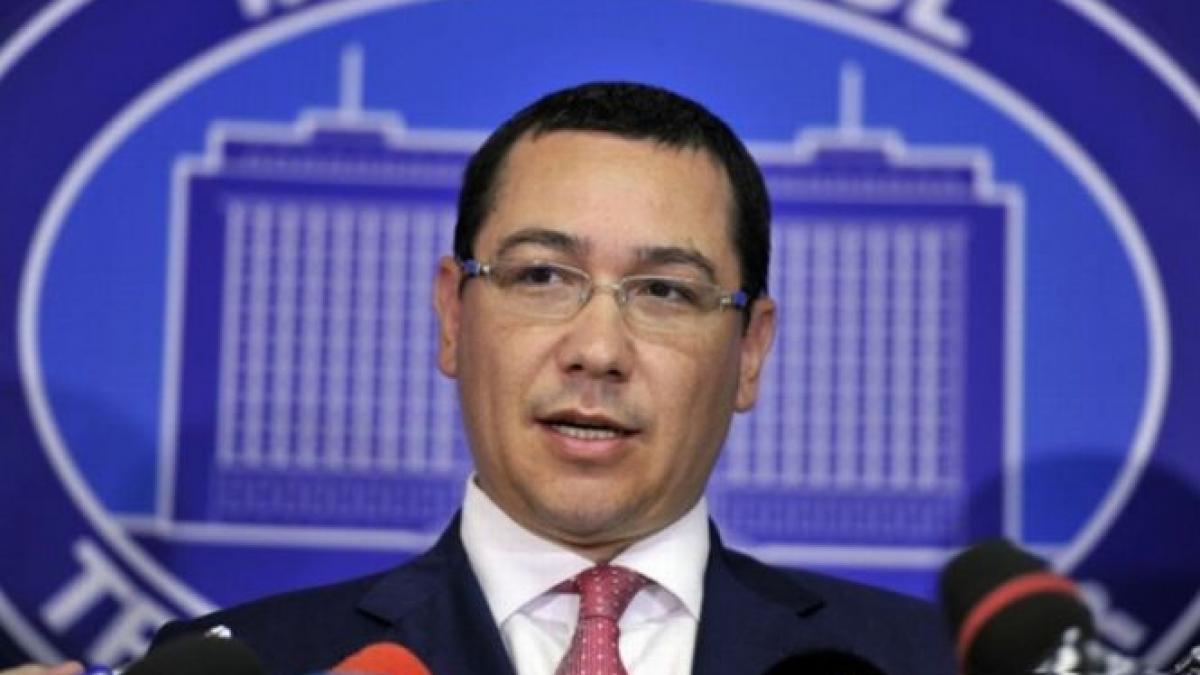 Victor Ponta: Traian Băsescu face un joc politic extrem de neserios