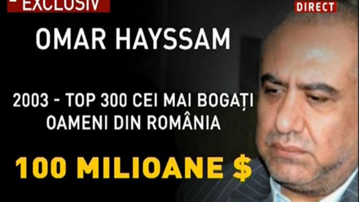 Sinteza zilei: Cum a fost spălată averea de 100 de milioane de dolari a lui Omar Hayssam 