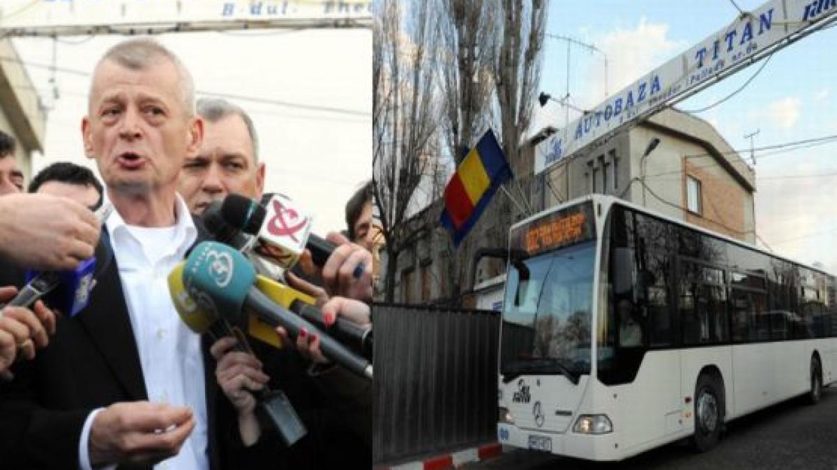 Cum stau de fapt lucrurile la RATB. Oprescu: Nu mai dau bani pe ace şi popice. Eu le asigur motorina, flotila, garanţia maşinilor. Restul sunt invenţii