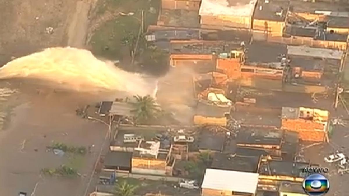 Mini-tsunami în Rio de Janeiro. Vezi ce a provocat dezastrul