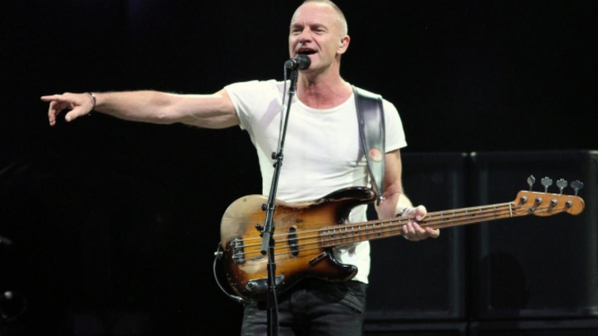 Sting concertează din nou în România. Ce pretenţii are artistul pe durata şederii la noi în ţară